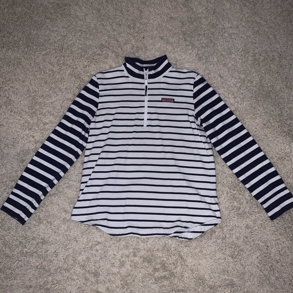 Women’s Vineyard Vines Relaxed Fit Striped Shep - Picture 1 of 6